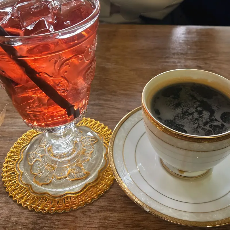 자몽에이드와 커피