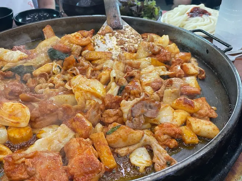 닭갈비, 닭내장