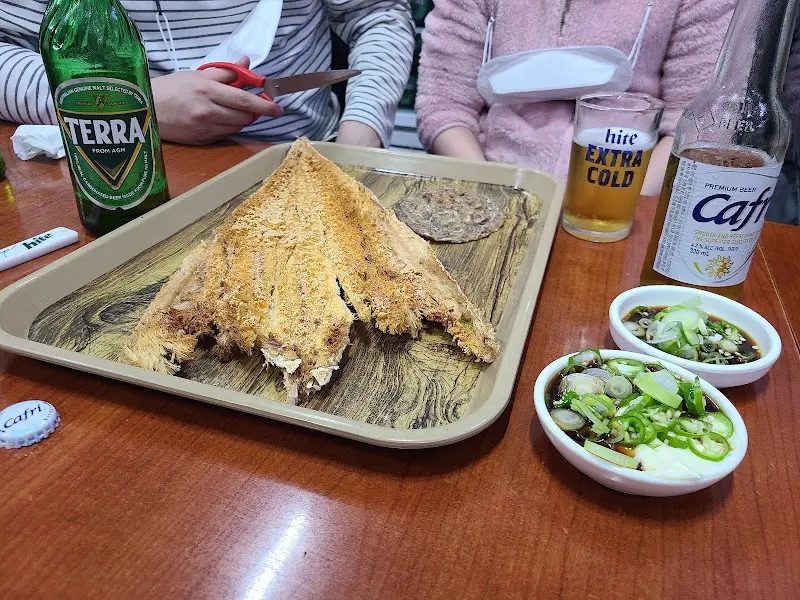 초원슈퍼 전체 상차림