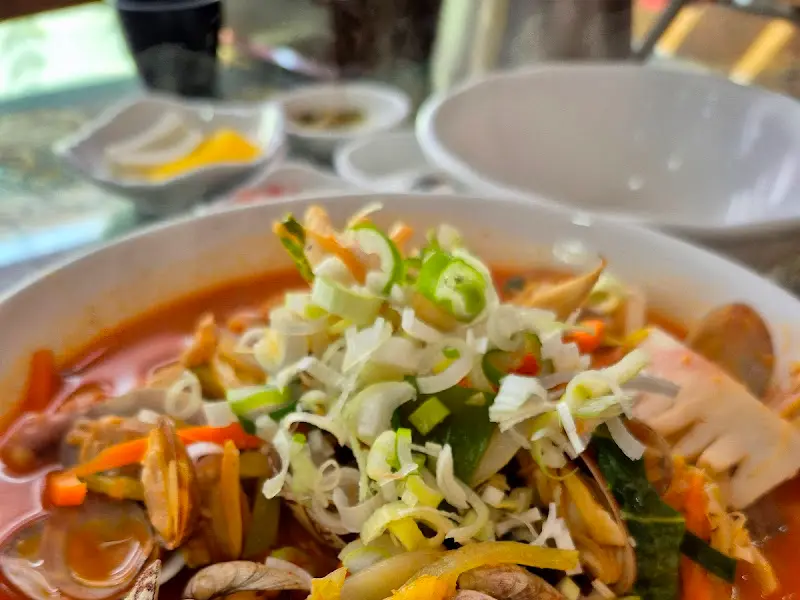 용궁 짬뽕 근접샷