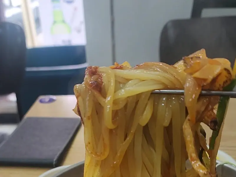 탱글탱글한 면발