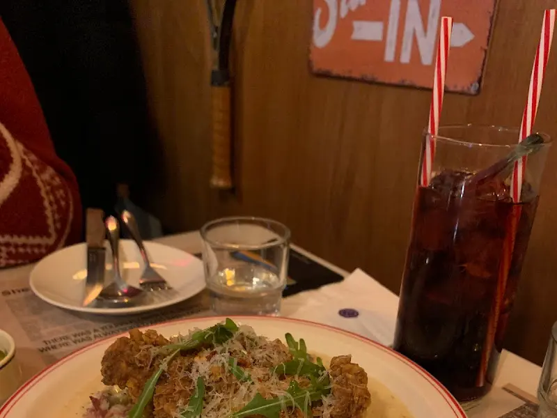 크리스피 치킨 크림 파스타