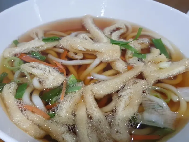 따뜻한 우동 한 그릇도 좋을 듯