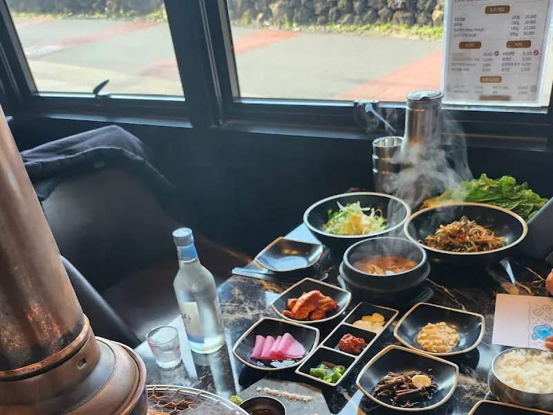 고기굽는해녀 상차림