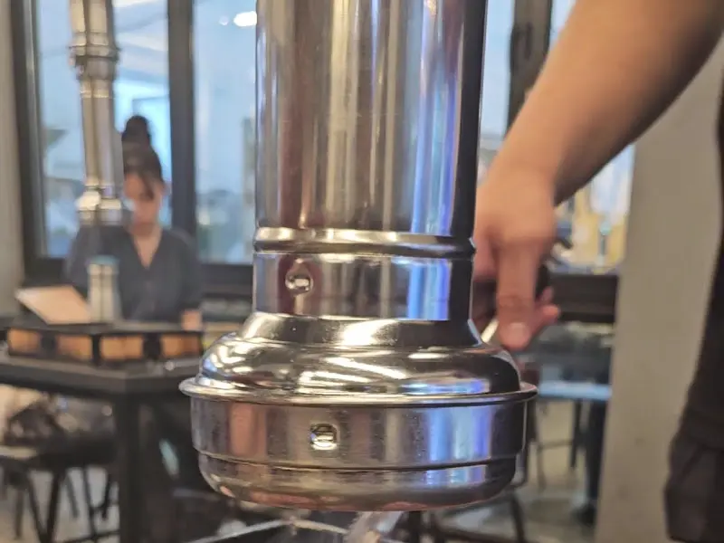 테이블 환풍 시설