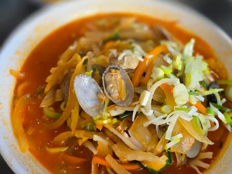 용궁 짬뽕 속 바지락