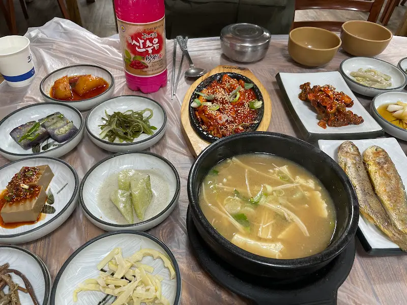 더덕구이와 밑반찬