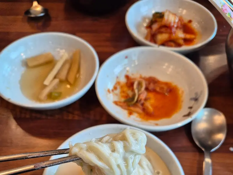 김치와 콩국수