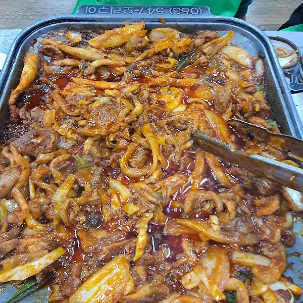 지글지글 익어가는 오리고기