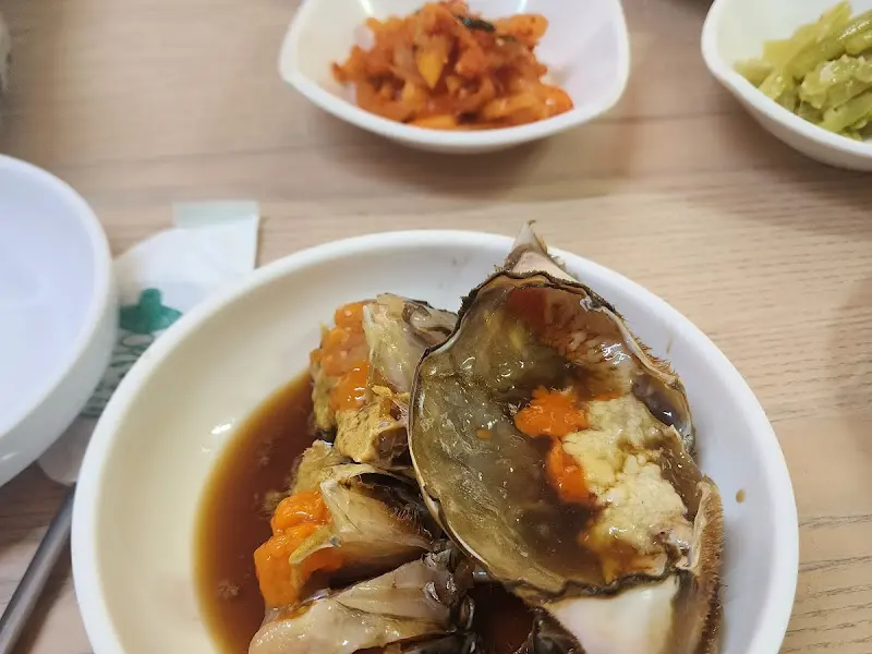 간장게장 한 상 차림