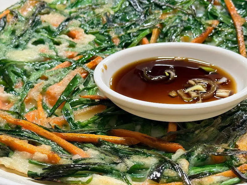 두부김치전의 모습