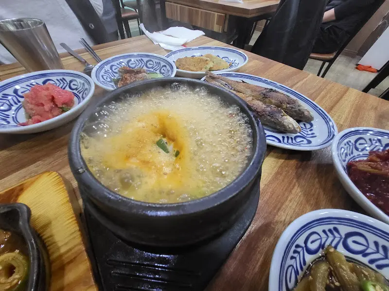 구수한 된장찌개의 모습