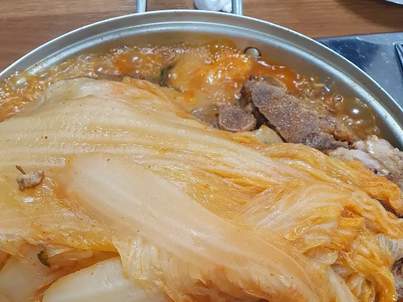 뼈찜 볶음밥