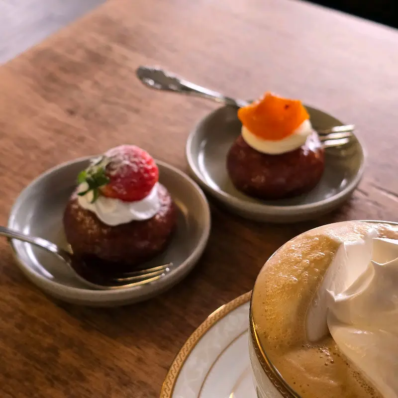 개성주악 근접샷