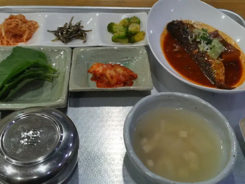 한상차림 항공샷