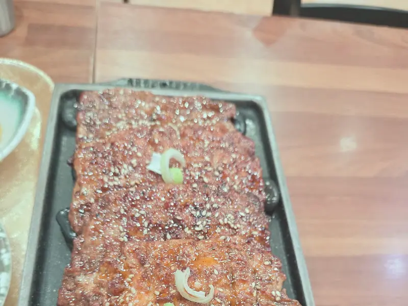 잘 구워진 떡갈비