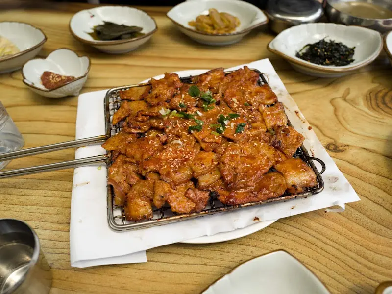 석쇠 돼지불고기