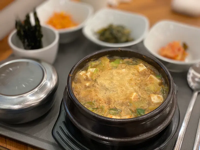 된장찌개 클로즈업