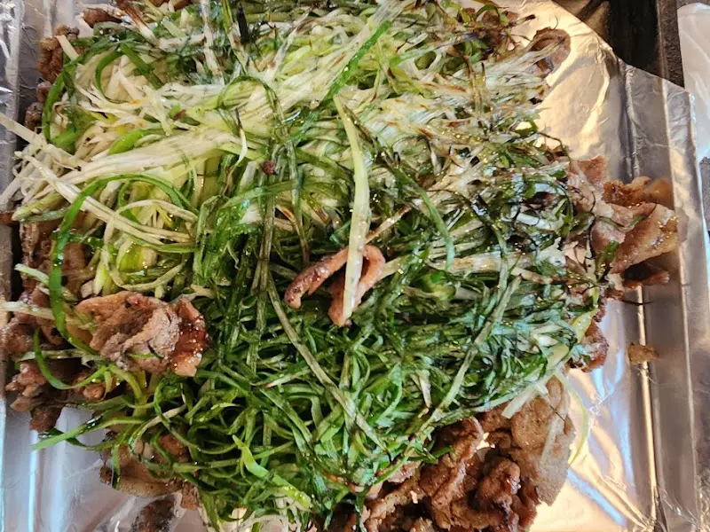 초벌 돼지불고기 항공샷