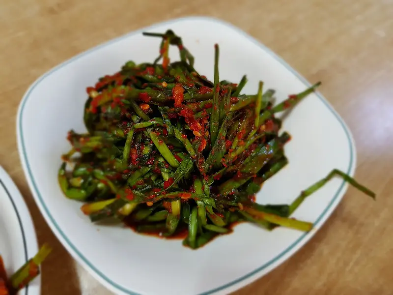 답십리 별미 원조 밑반찬 - 부추김치