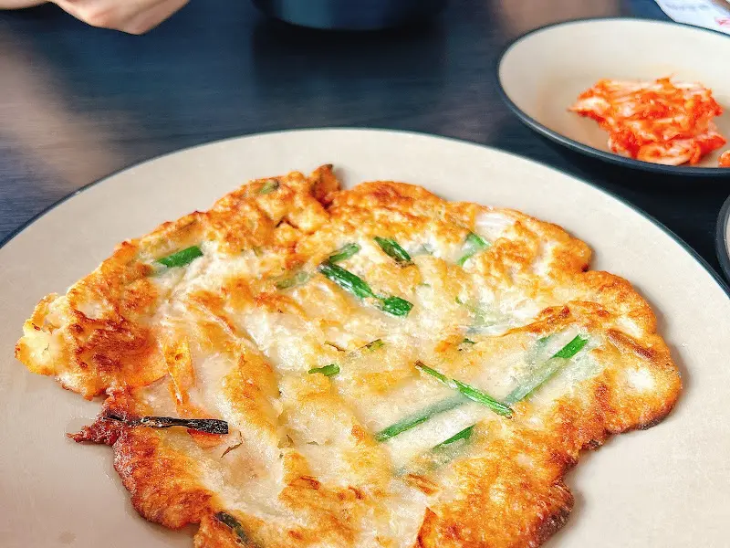 기본으로 제공되는 맛있는 부침개