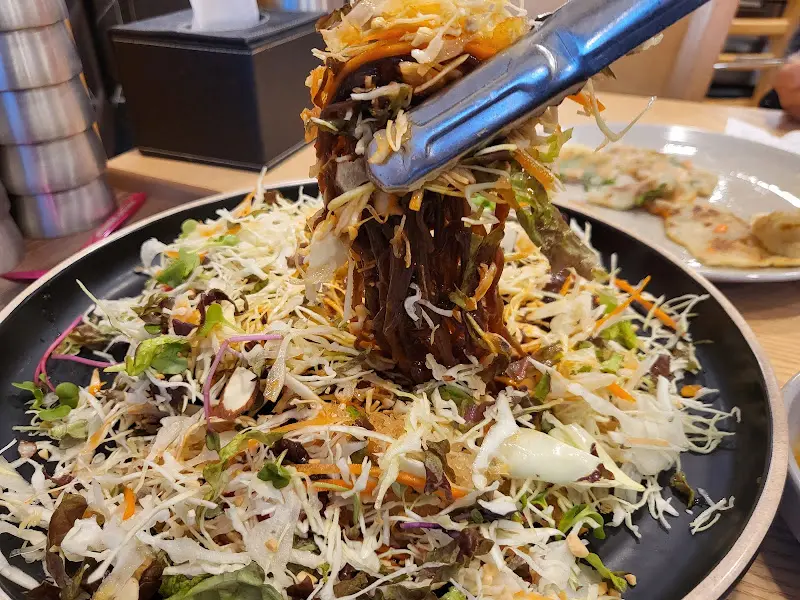 쟁반 막국수의 모습