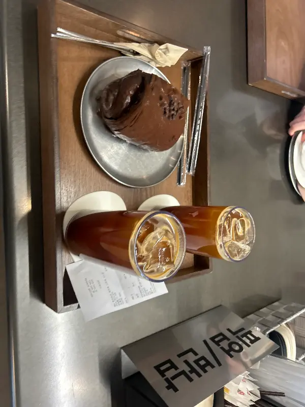 아메리카노와 몽블랑