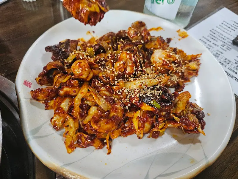 쭈꾸미 볶음 확대 사진