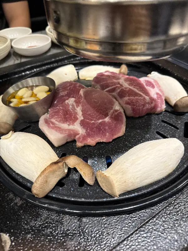 우초원 정육식당 내부 모습