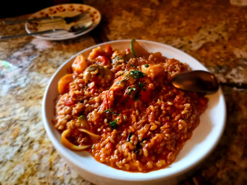 해물 토마토 리조또