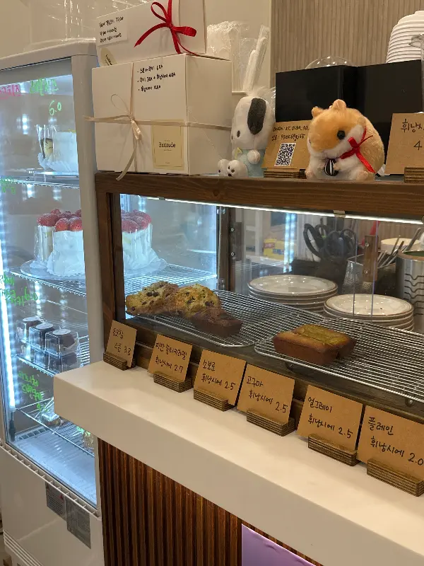 디저트 쇼케이스