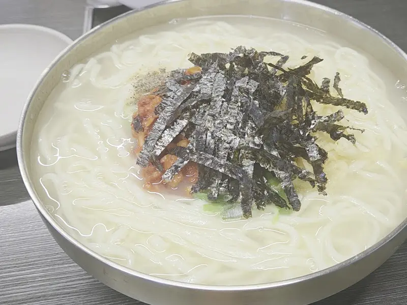 차애전할매칼국수 물칼국수 비주얼