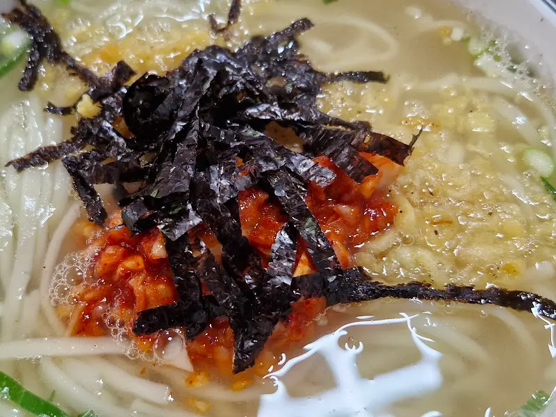 차애전할매칼국수 칼국수 근접샷