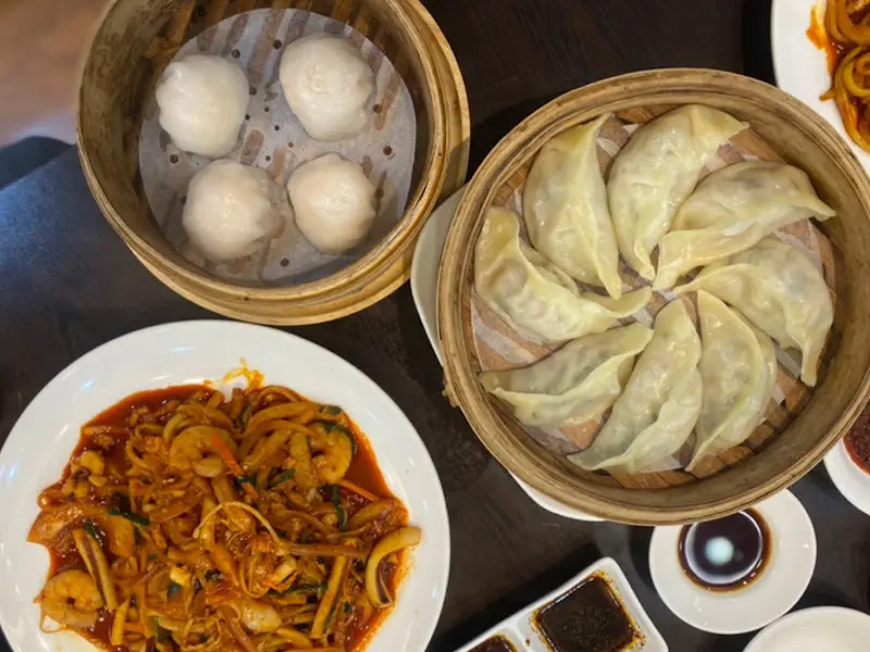 야끼우동과 딤섬