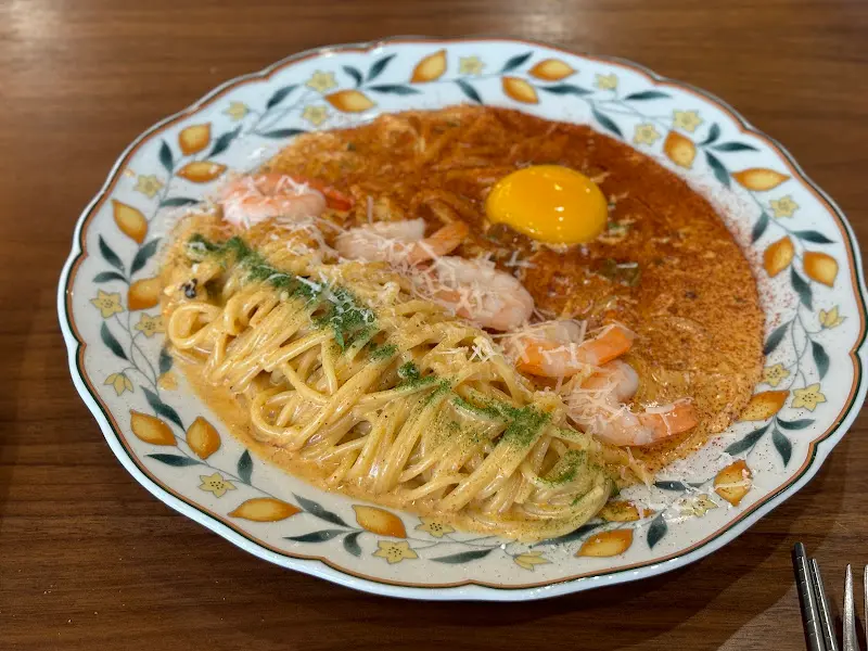 로제 파스타의 아름다운 자태