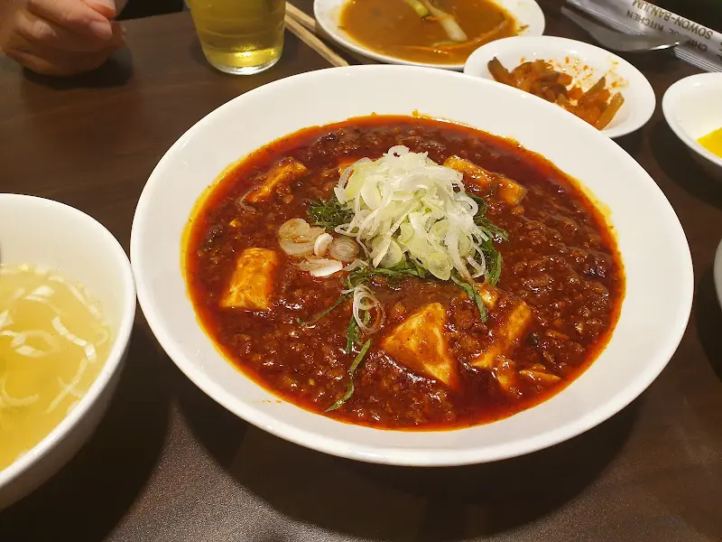 마파두부와 계란국