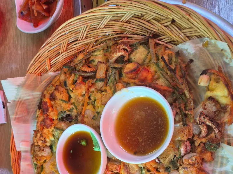 바삭한 녹두해물전