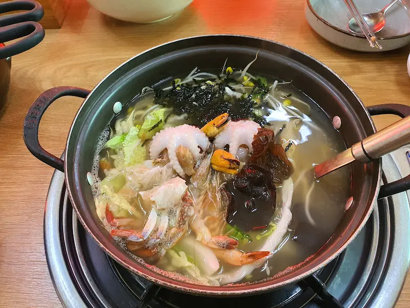 해물칼국수 재료
