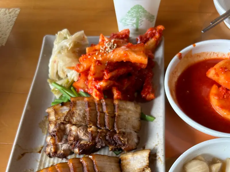 보쌈 한 상 차림