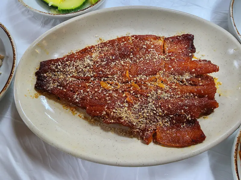 윤기가 흐르는 황태구이