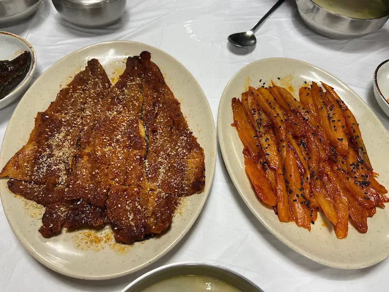 황태구이와 더덕구이