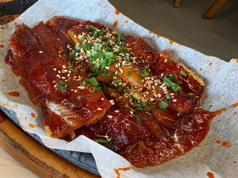 윤기가 흐르는 황태구이