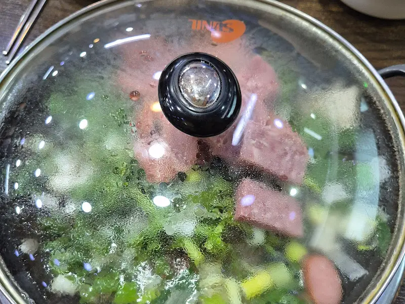 호수식당 부대볶음 비주얼