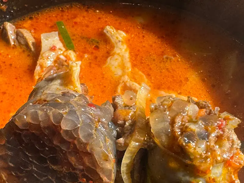 순대국 속 순대