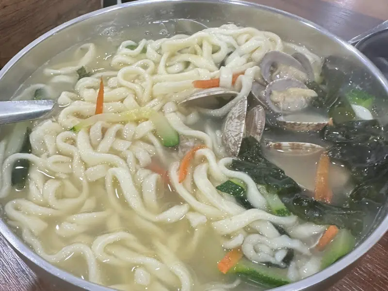 해물 칼국수