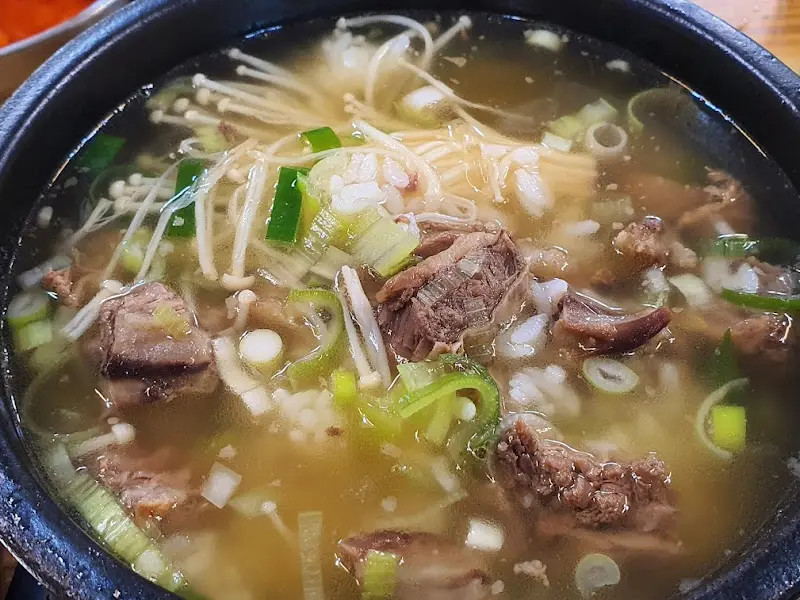 갈비탕 상세 샷