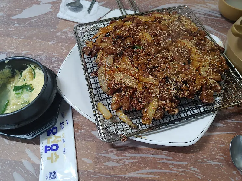 석쇠불고기 근접샷