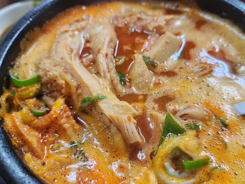 푸짐한 양의 내장