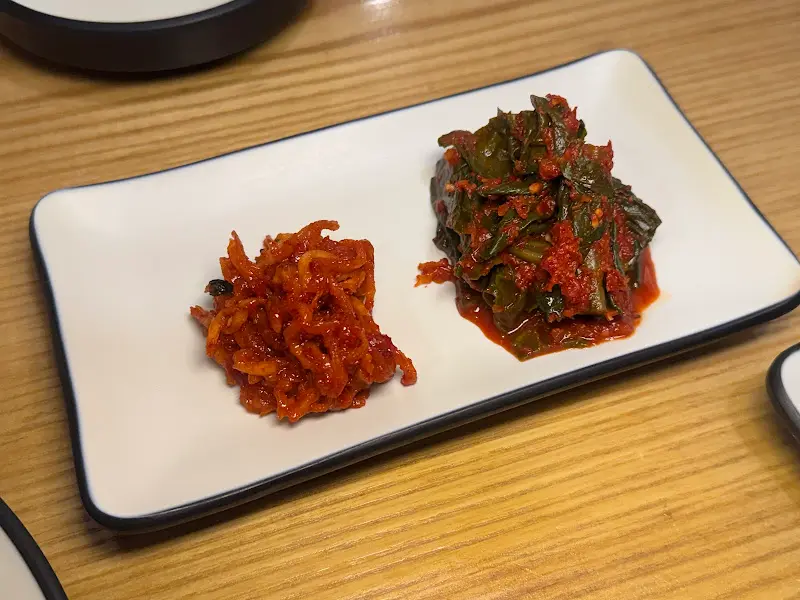 차돌박이와 관자