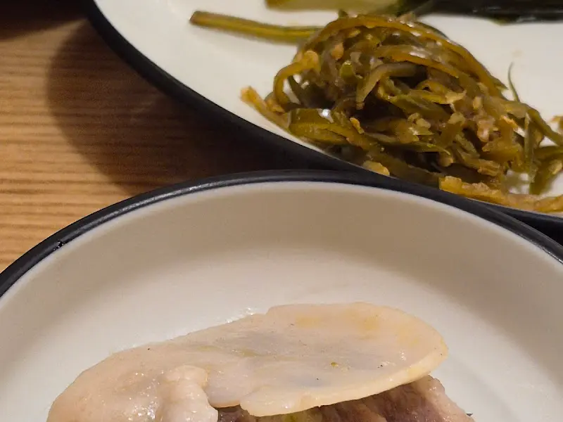 차돌, 관자, 짱아찌